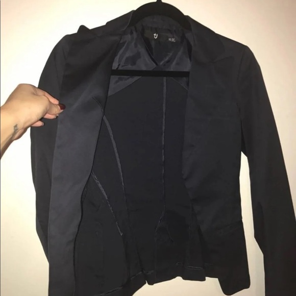 Uniqlo +J Jil Sander Navy Blue Blazer - Picture 3 of 4